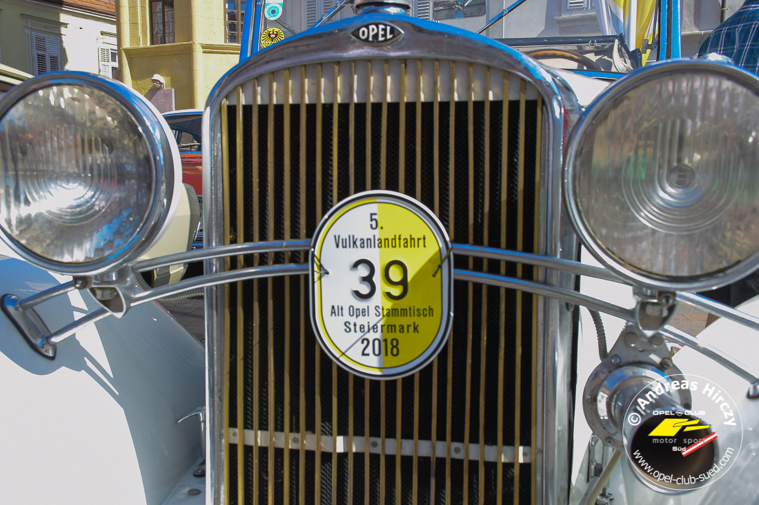 5. Alt-Opel Vulkanlandfahrt des Alt-Opel Stammtisch Steiermark in Bad Radkersburg