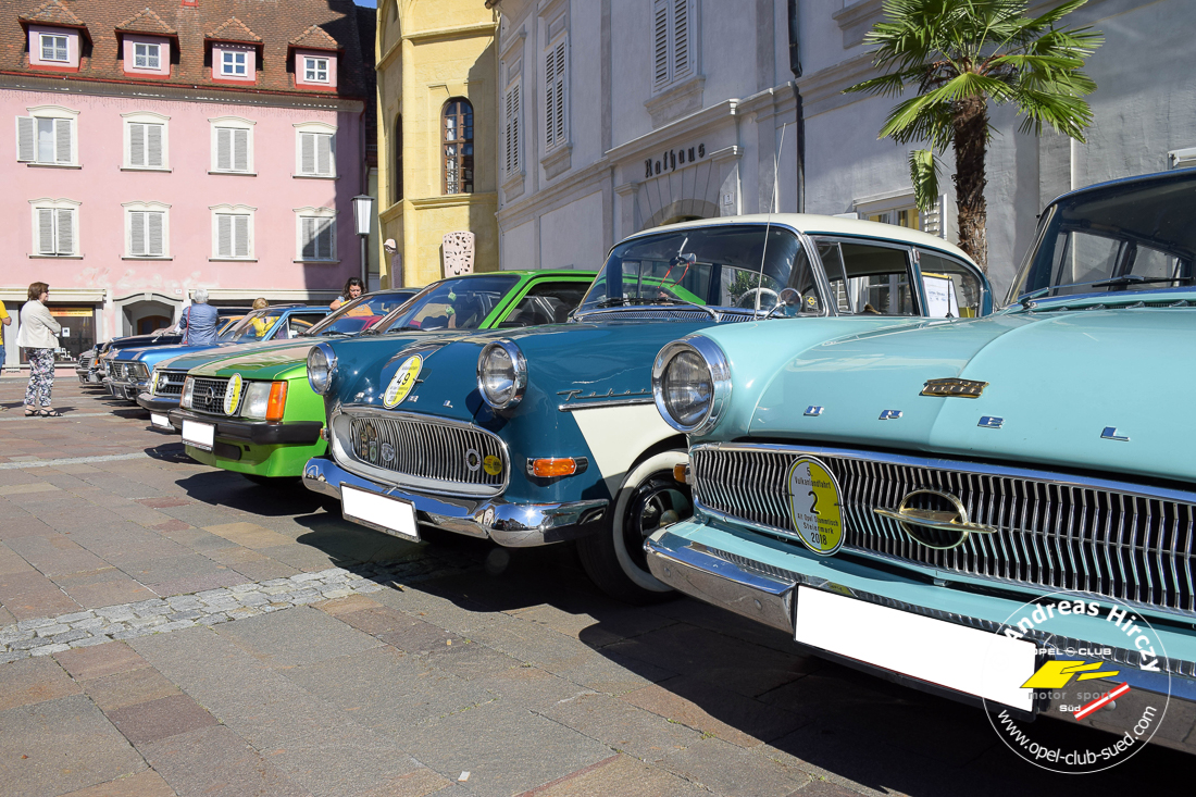 5. Alt-Opel Vulkanlandfahrt des Alt-Opel Stammtisch Steiermark in Bad Radkersburg