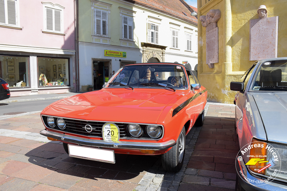 5. Alt-Opel Vulkanlandfahrt des Alt-Opel Stammtisch Steiermark in Bad Radkersburg