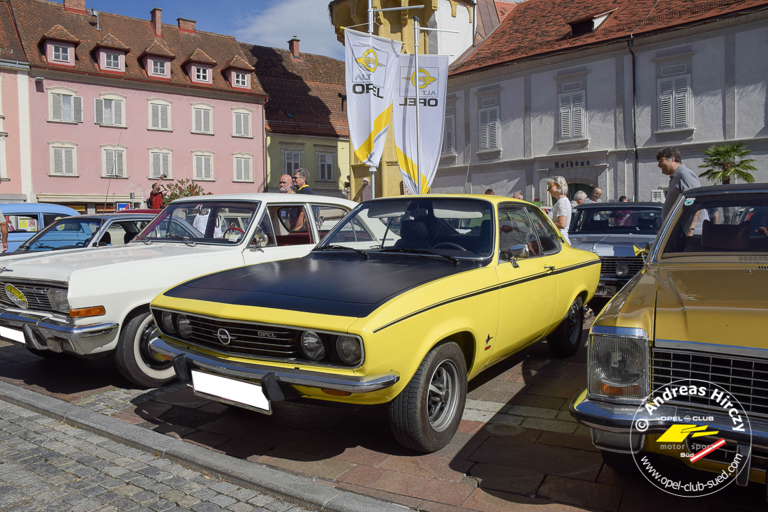 5. Alt-Opel Vulkanlandfahrt des Alt-Opel Stammtisch Steiermark in Bad Radkersburg
